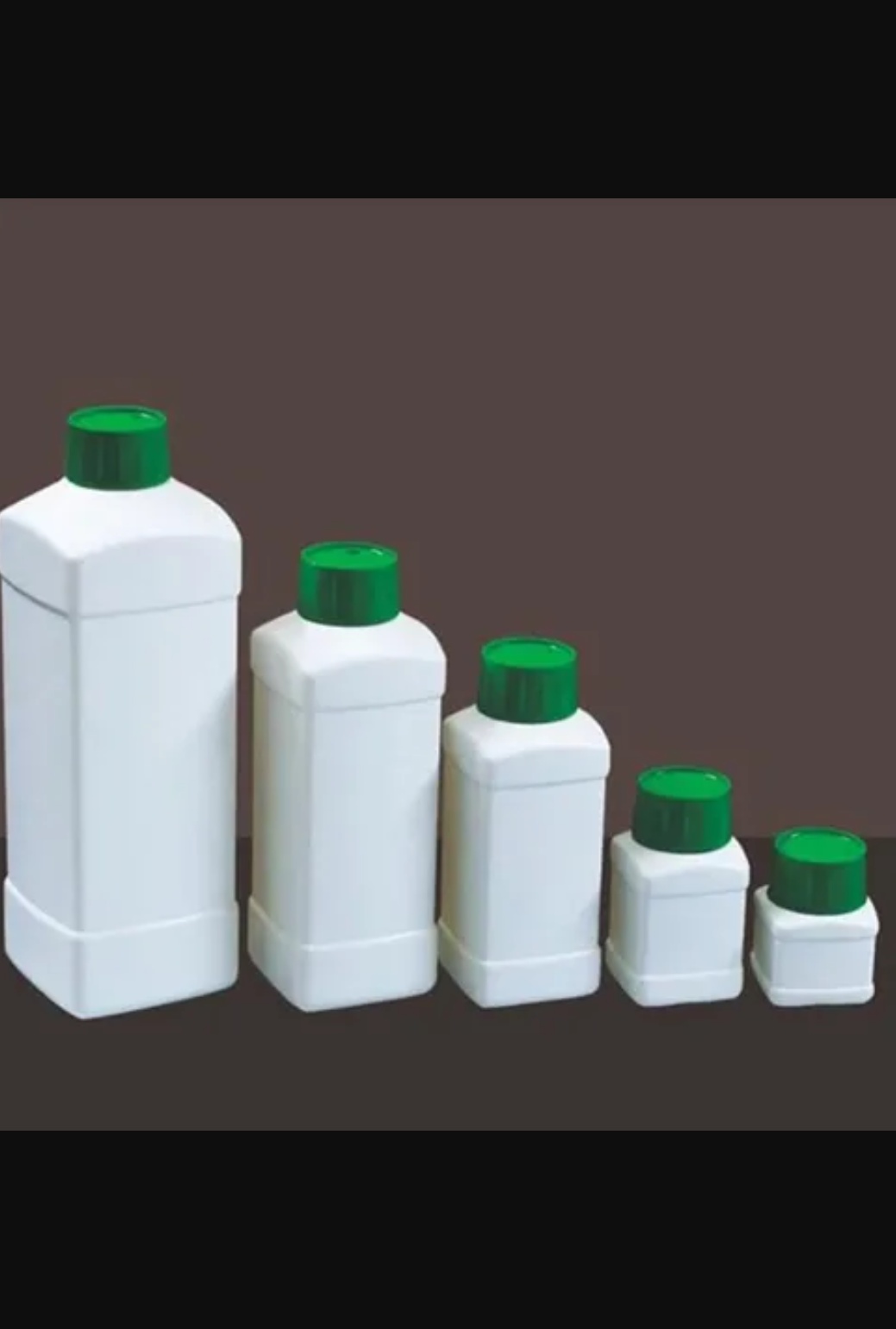 Square shape bottles